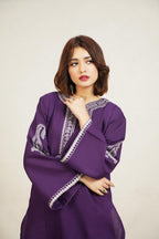 Premium quality Dhanak 2pc fully embroidered