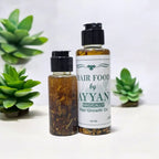 120 ML HAIR FOOD BY AYYAN 💚 Nature’s secret for strong, shiny hair.