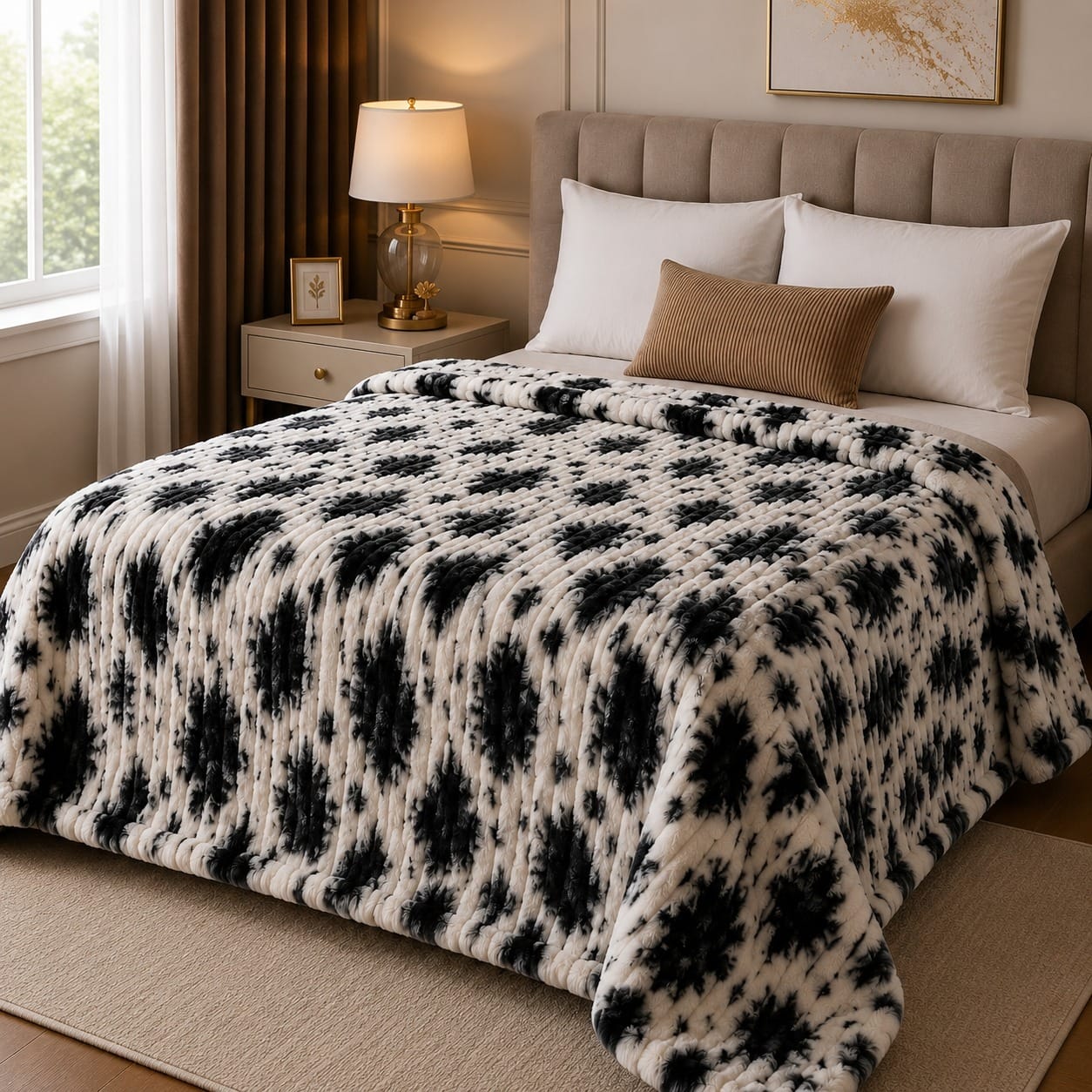 Premium Quality Bubble Printed AC Blanket