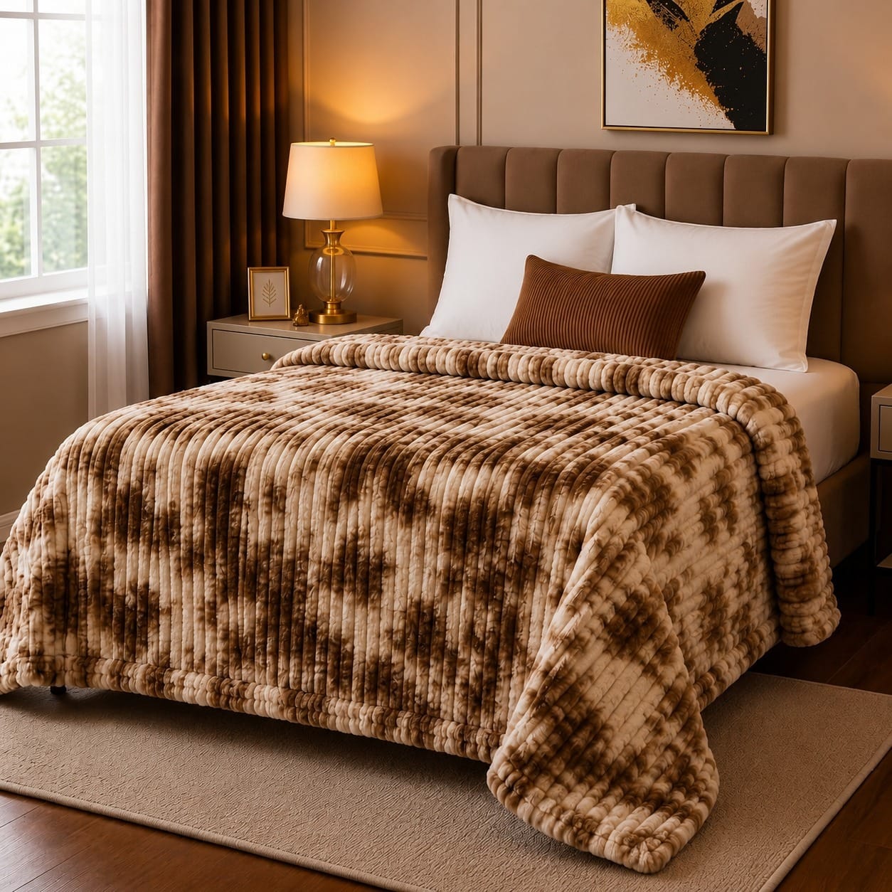 Premium Quality Bubble Printed AC Blanket
