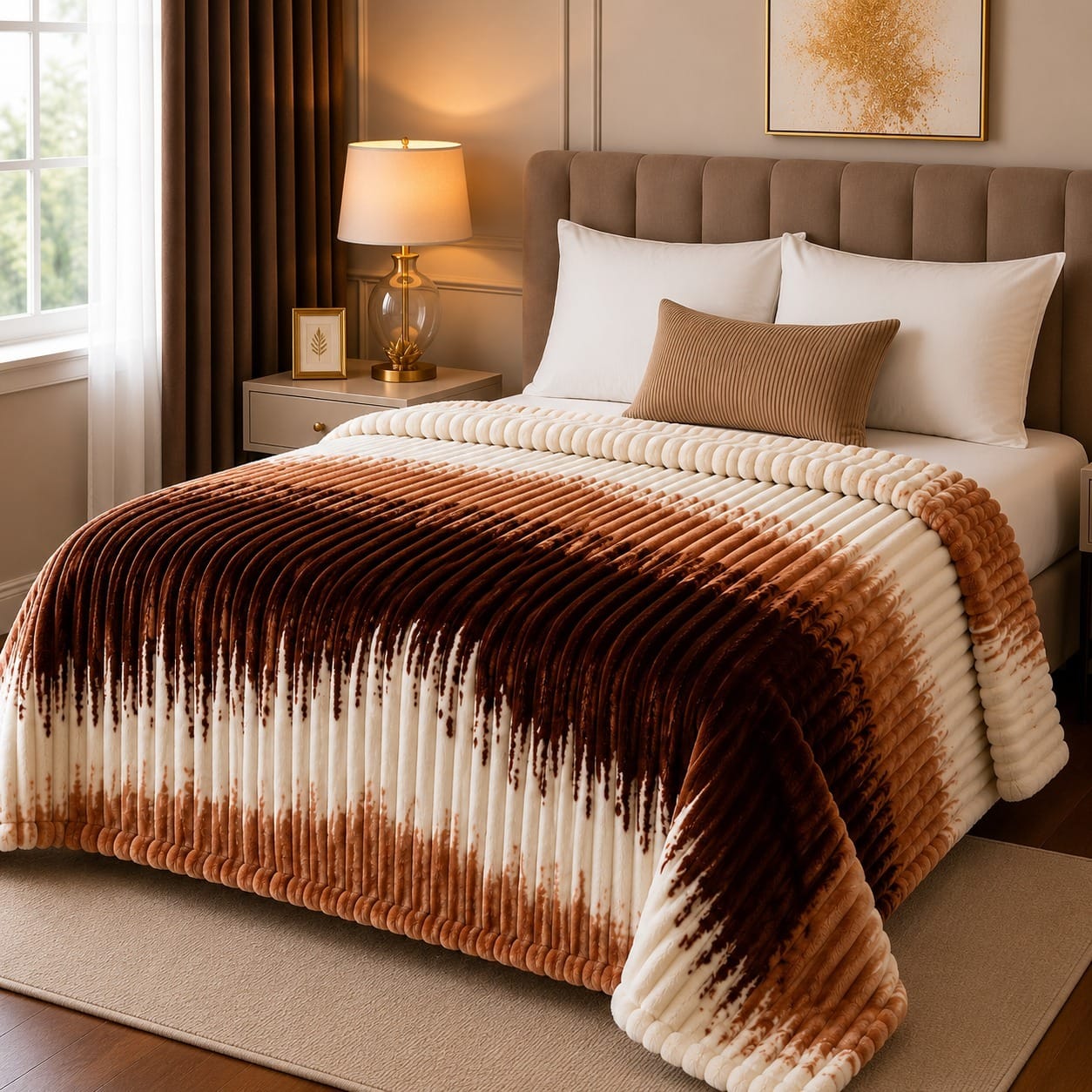 Premium Quality Bubble Printed AC Blanket