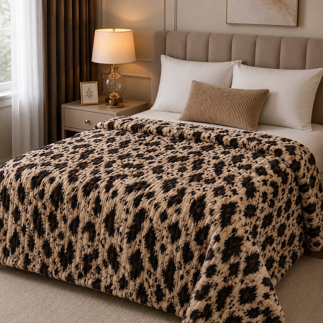 Premium Quality Bubble Printed AC Blanket