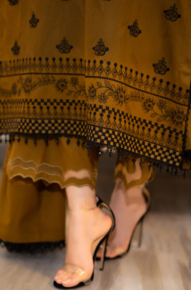 LABIS Unstiched Winter Dhanak Fabric 3pc